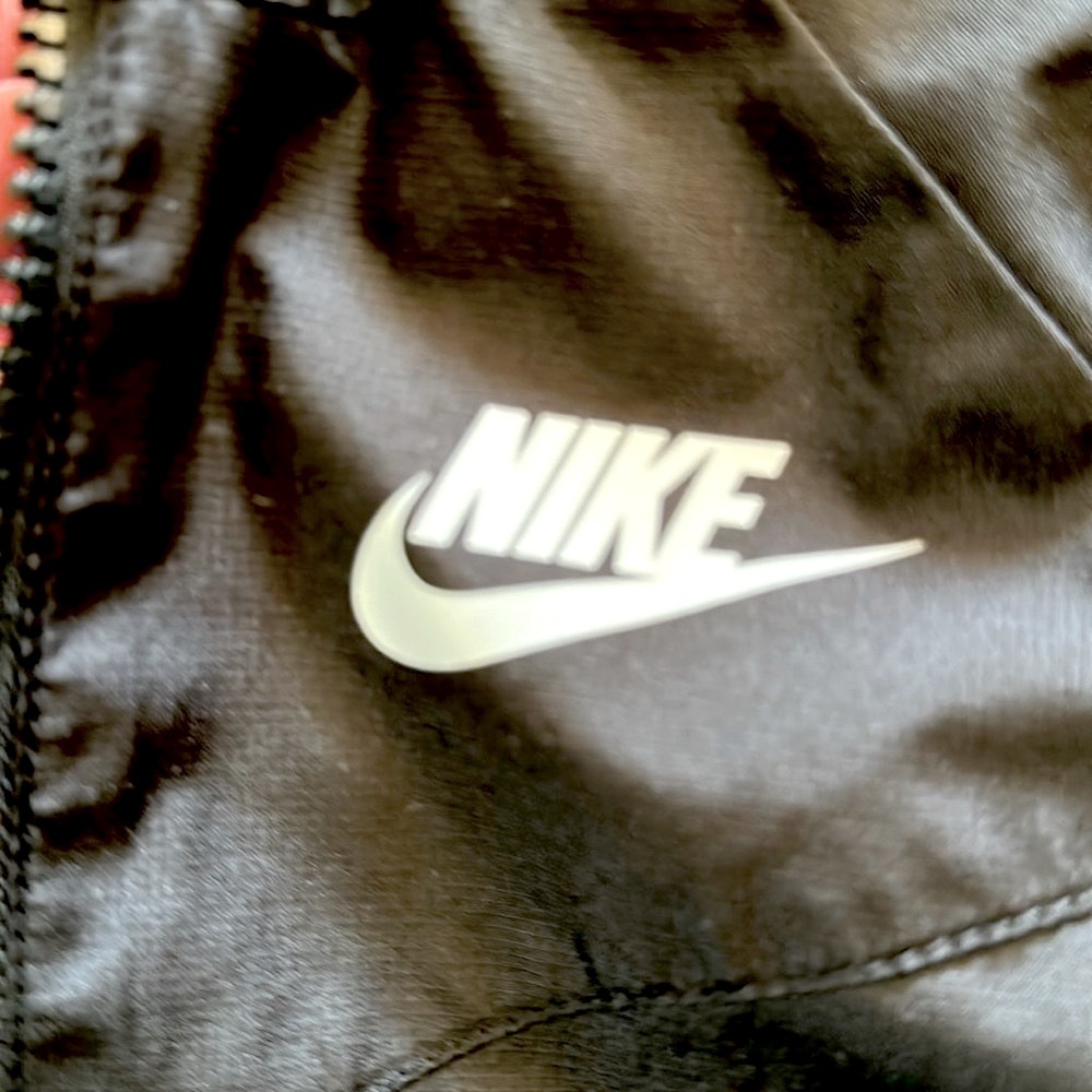 Nike Kids Black Hooded Jacket 4T zip up - Picture 5 of 7